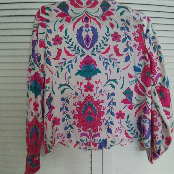 Zara flower blouse - Picture 4 of 4